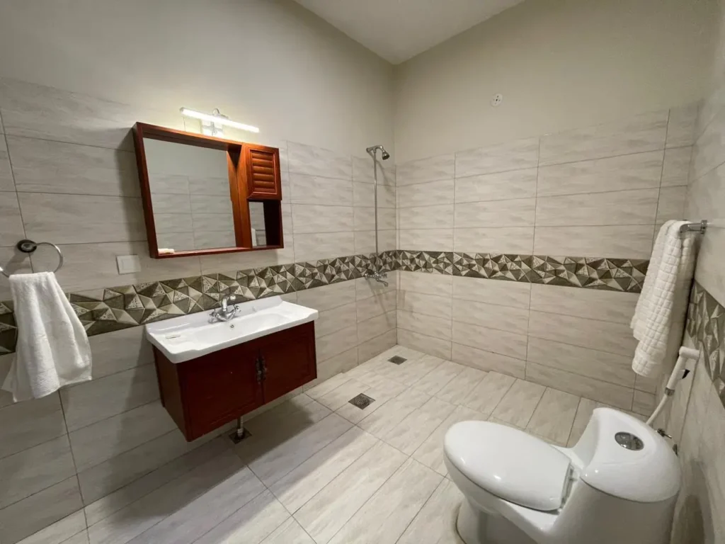 Washroom of the room